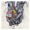 Graffiti Let's Go Hand in Hand Come Together Wall Art Motivation Pictures for Home Decor Office Room Decoration Canvas Painting